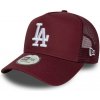 Pánska šiltovka New Era 9FORTY AF TRUCKER MLB LEAGUE ESSENTIAL LOS ANGELES DODGERS červená 60691401