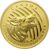 Zlatá investičná minca Howling Wolf 1 Oz 2014 (.99999)