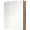 Mereo Aira CN715GD kúpeľňová skrinka, galerka, dub, 600x700x140 mm