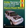 Dodge Durango and Dakota Pick-ups (1997-1999) Automotive Repair Manual
