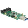 Delock konvertor USB 3.0 A samec > mSATA full size