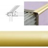 EFFECTOR Schodová lišta A81 Zlatá 250cm