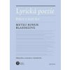 Lyrická poezie
