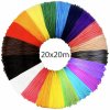 3D vlákna PLA 20 ks x 20 m Kruzzel 19876