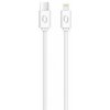 ALIGATOR Datový kabel POWER 3A, USB-C/lightning bílý DATKP34 Aligator