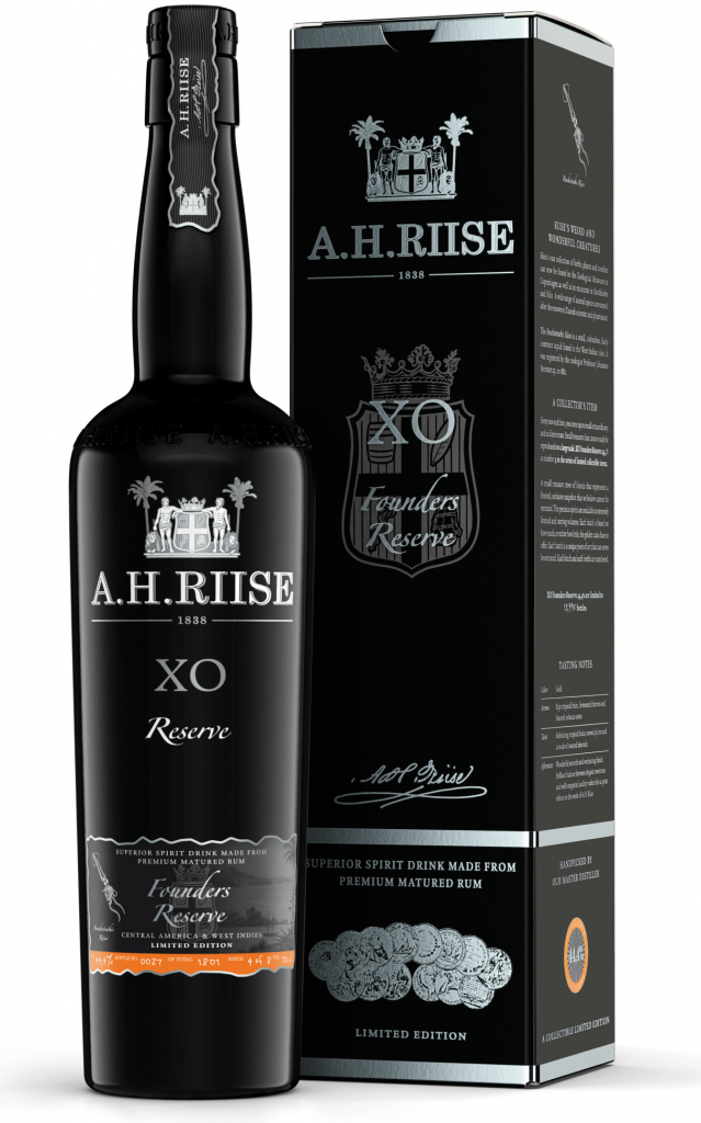 A.H. Riise XO Founder\'s Reserve Batch 5 44,4% 0,7 l (kazeta)