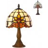 Rustikálna lampa Tiffany vitráž Prezent 221 vzor 17 Ø20,5*36 CM