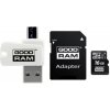 Karta GOODRAM microSDHC 16GB M1A4 All-in-one (R:100/W:10 MB/s), UHS-I Class 10, U1 + adaptér + čítačka kariet OTG M1A4-0160R12