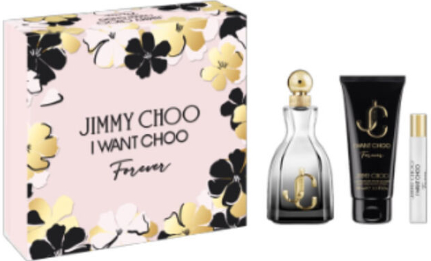 Jimmy Choo I Want Choo Forever, SET: EDP 100 ml + EDP 7,5ml + Telové mlieko 100 ml pre ženy