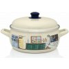Metalac Kastrol kuchyňka kastrol s poklicí 24 cm 4,75 l