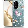 Picasee silikónový prehľadný obal pre Honor 200 Pro 5G - Unicorn hviezdne nebo