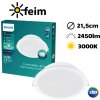 Philips 59471 MESON 200 zápustné svietidlo LED D215mm 23,5W 2400/1750lm 3000K biela 8720169231023