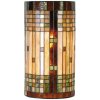 Lampa nástenná Tiffany 20*11*36 JASPER