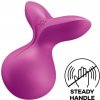 Prikladací vibrátor Satisfyer Viva la Vulva 3 fialový, silikónový vibrátor na klitoris