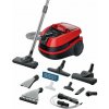 Bosch BWD421PET 2.5l 2100W Mokrý a Suchý Vysávač, Červeno-Čierny Bosch