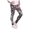 Yakuza legíny STARS LEB 12155 camouflage Farba: zelený a hnedý maskáč, Veľkosti dámske: XXS