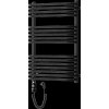 Mexen Apollo, elektrické vykurovacie teleso 860x550 mm + vykurovacia tyč 600 W, čierna, W117-0860-550-2600-70
