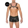 Kožený harness Ouch! Chest Bulldog pánsky kožený postroj