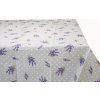 Made in Italy Obrus Levanduľa s bodkami 90x90cm
