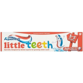 Aquafresh Little Teeth 3-5 let detská zubná pasta 50 ml