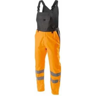 Högert VOLME výstražné nohavice s trakmi nepremokavé oranžové