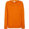 F.O.L. | Lady-Fit LW Raglan Sweat, Dámska raglánová mikina, oranžová, S