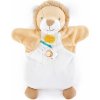 Plyšový lev na bábkové divadlo Lion Hand Puppet Doudou et Compagnie hnedý 25 cm od 0 mes