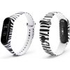 Xiaomi Mi Band 3/4 náhradný náramok - Zebra MBCZ-X056