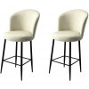 Súprava barových stoličiek Fora Cream, 2 ks, 2 ks