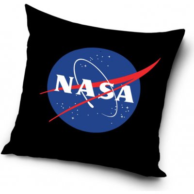 CARBOTEX Obliečka na vankúšik NASA Čierna