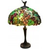 Tiffany stolná lampa 63*40 cm WINE