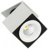 SL7562/28W 3000K WH+BL ITALUX Sevilla Square Recessed 3000K moderné povrchové bodové svietidlo 28W=2350lm LED biele svetlo (3000K) IP20