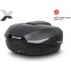 Vrchný kufor na motorku SHAD SH58X karbón (rozšíriteľný koncept) so zámkom PREMIUM