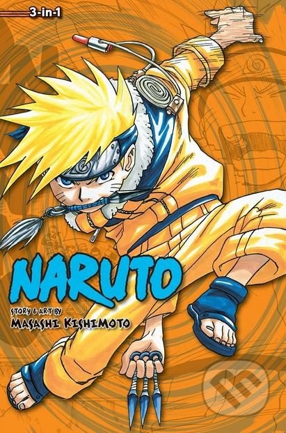 Naruto 3 in 1 Volume 7 Masashi Kishimoto