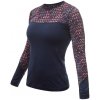 Sensor merino IMPRESS dl.rukáv deep blue origami