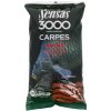 Kŕmenie Sensas 3000 Carpes 1kg (Rouge - Červené)
