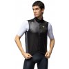 ALÉ Cycling Clothing Alé GUSCIO LIGHT PACK 2.0 Vest, Black Veľkosť: L Pánska ľahká pláštenková vesta s DWR úpravou