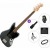 Fender Squier Affinity Series Jaguar Bass SET 2 Charcoal Frost Metallic Elektrická basgitara