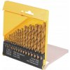 Sada vrtákov do kovu 19 ks HSS TiN 1 - 10 мм plastic box
