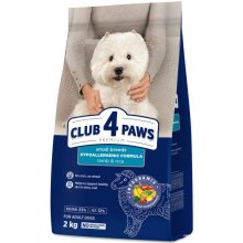Club4Paws Premium pre dospelých psov malých plemien jahňa a rýža 2 kg