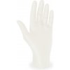 Rukavice latexové biele, nepúdrované (veľkosť XS) (100 ks)