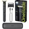 Holiaci strojček Philips OneBlade s nastaviteľným hrebeňom a cestovným puzdrom QP1424/65