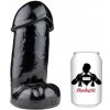 Čierne dildo - Super Bruce (18 x 9,5 cm) - gb24580