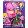 Mattel Polly Pocket pocketová kabelka Klokaní rodinka Mama & Joey