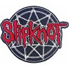 Slipknot Red Logo Over Nonogram Nažehlovačka