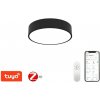 IMMAX NEO RONDATE SLIM Smart stropné svietidlo 40 x 7cm 28W čierne Zigbee 3.0, TUYA