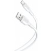 XO kábel NB212 USB - USB-C 1,0 m 2,1A biely