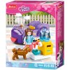 Sluban Girls Dream M38-B0970F Autíčko s krmítkom pre psíkov