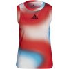 Dámske tielko adidas Melbourne Printed Match Tank White/Red/Blue S