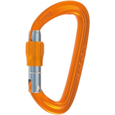 Camp Orbit Lock keylocková karabina tvaru "D" orange